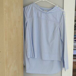 J Crew Funnel Neck Women's Dress Shirt